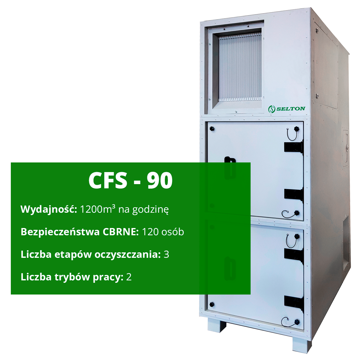 Jednostka filtrowentylacyjna CFS-90
