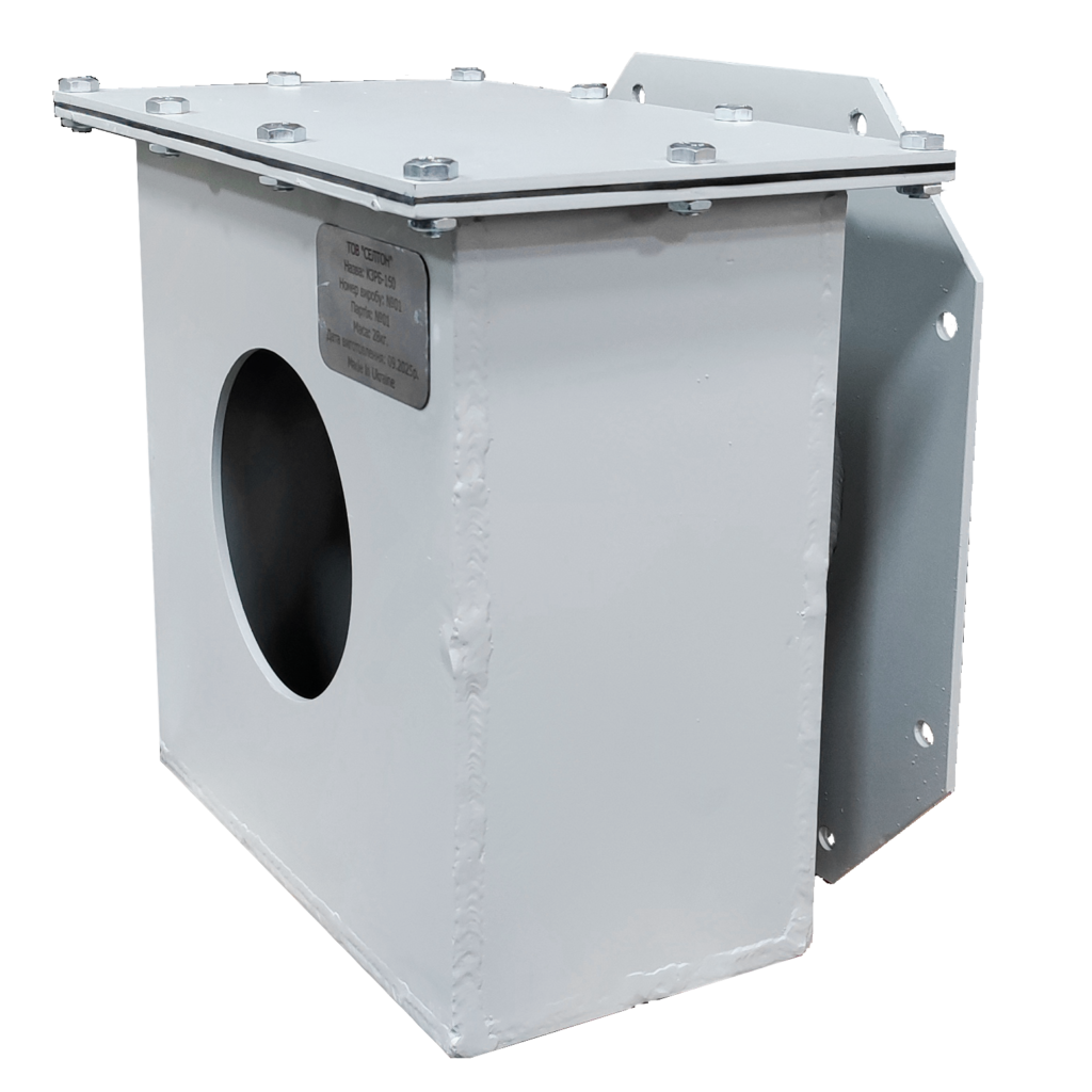 Коробка для встановлення захисної решітки типу УЗР або МЗР